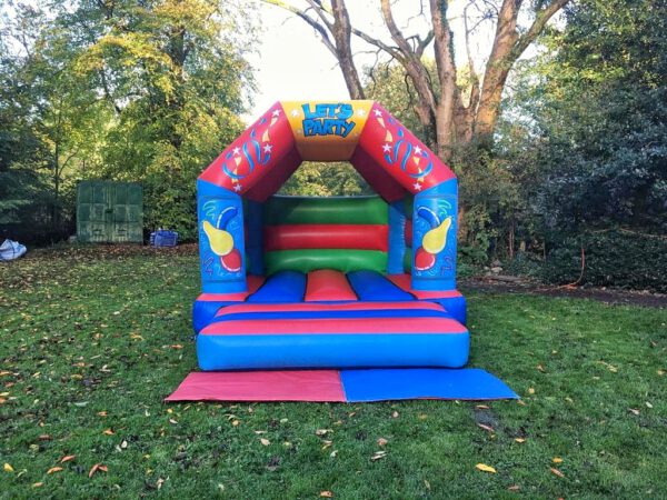 lets party bouncy castle image 1