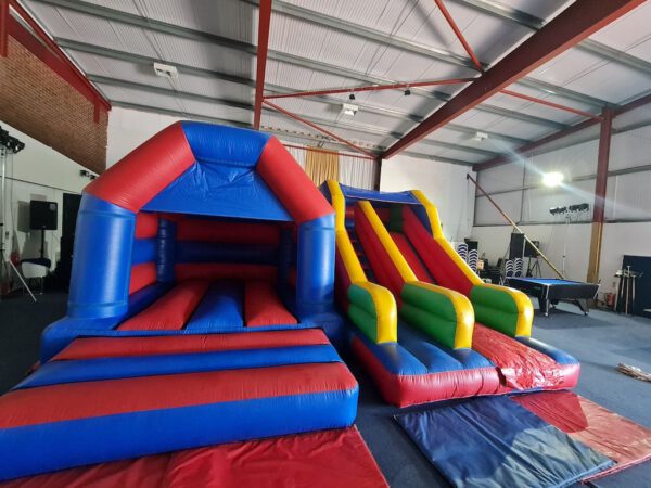 party slide inflatable bouncy castle image 12 min