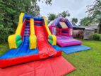 party slide inflatable bouncy castle image 3 min