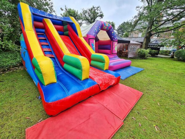 party slide inflatable bouncy castle image 4 min
