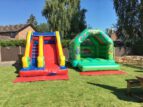 party slide inflatable bouncy castle image 7 min