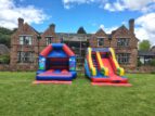 party slide inflatable bouncy castle image 9 min