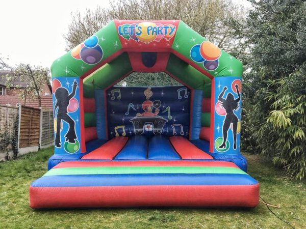 party time large bouncy castle image 2 min