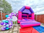 pink purple bouncy castle image 6 min