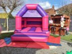 pink purple bouncy castle image 8 min