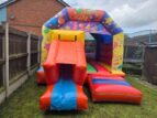 Party Time Inflatable Slide Combo bouncy castle