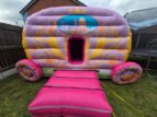 Princess Carriage Bounce Castle