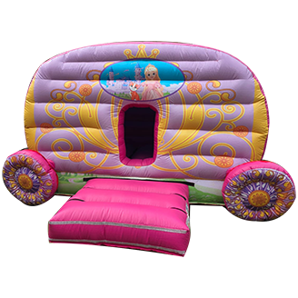 Princess Carriage Bouncy Castle