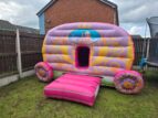 Princess Carriage Inflatable Castle