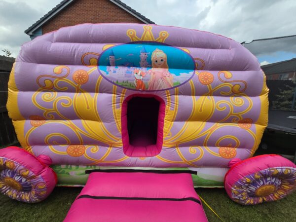 Royal Princess Carriage Bouncy Castle