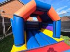 Multi colour jump castle for hire