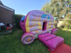 Princess Carriage Bouncy Castle for rent