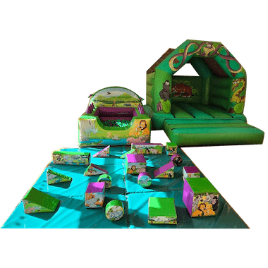 Jungle Softplay with Bouncy Castle Package