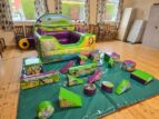 jungle softplay bouncy set