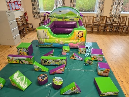 jungle softplay set inflatables