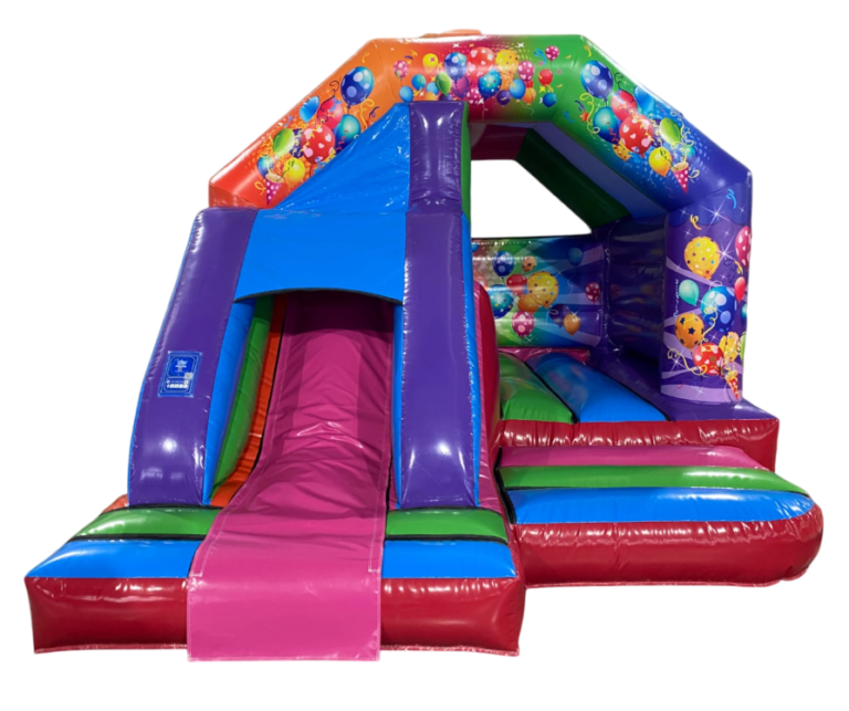A Colourful Combi – bouncy castle hire Manchester