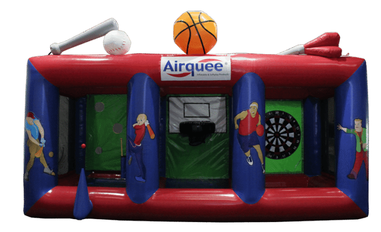 3 In 1 Sports Game – inflatable hire Manchester