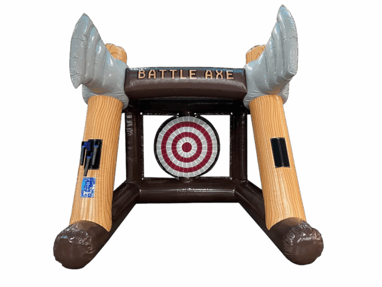 Axe Throwing Game – inflatable hire Manchester