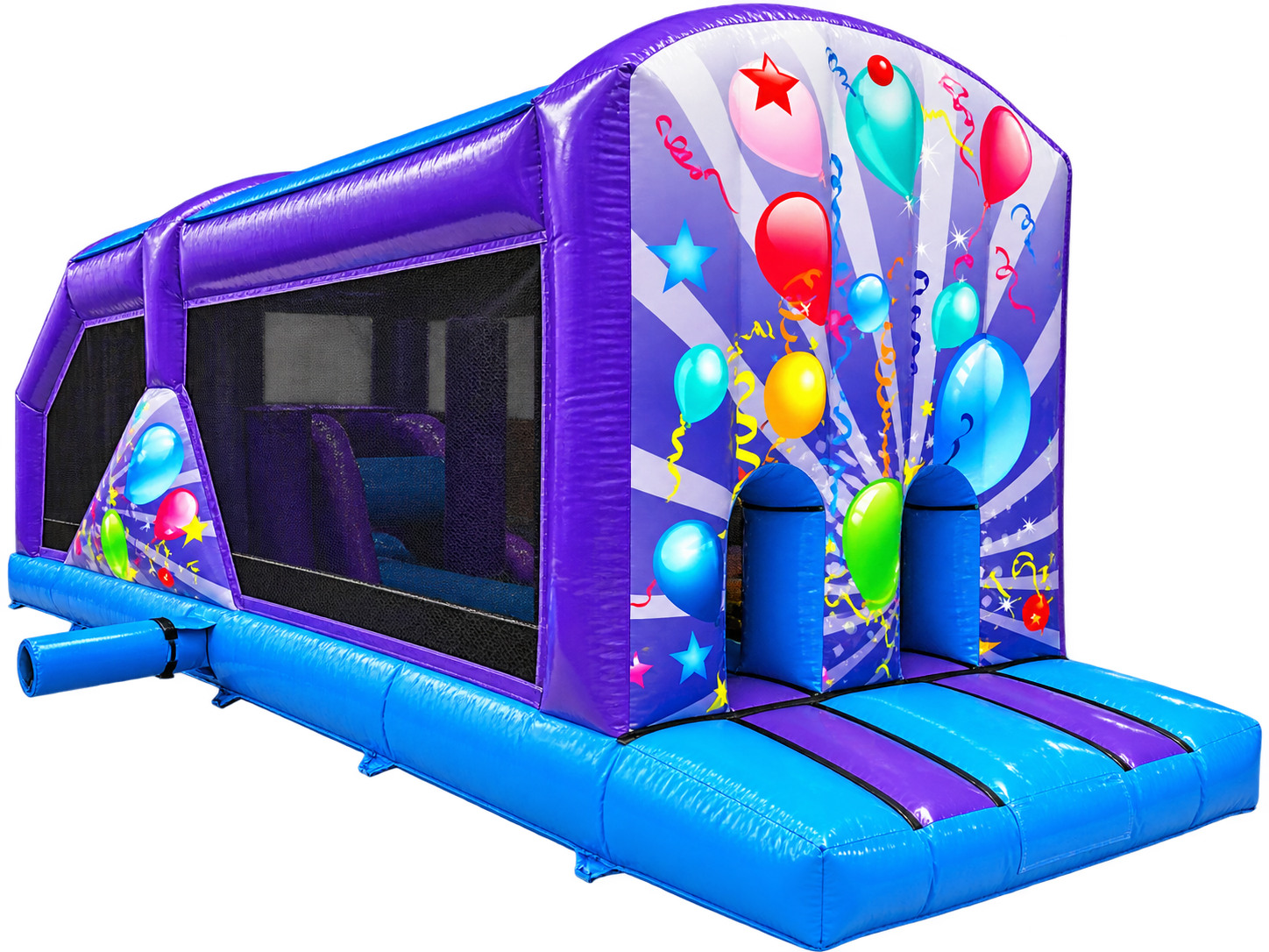 28ft Obstacle Course – inflatable obstacle course hire Manchester